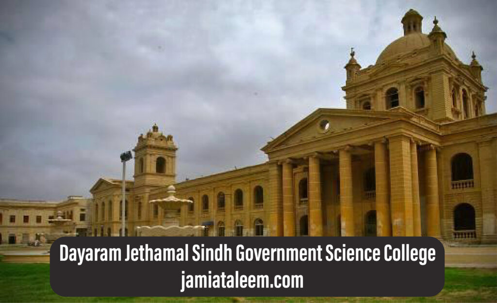 Dayaram Jethamal Sindh Government Science College