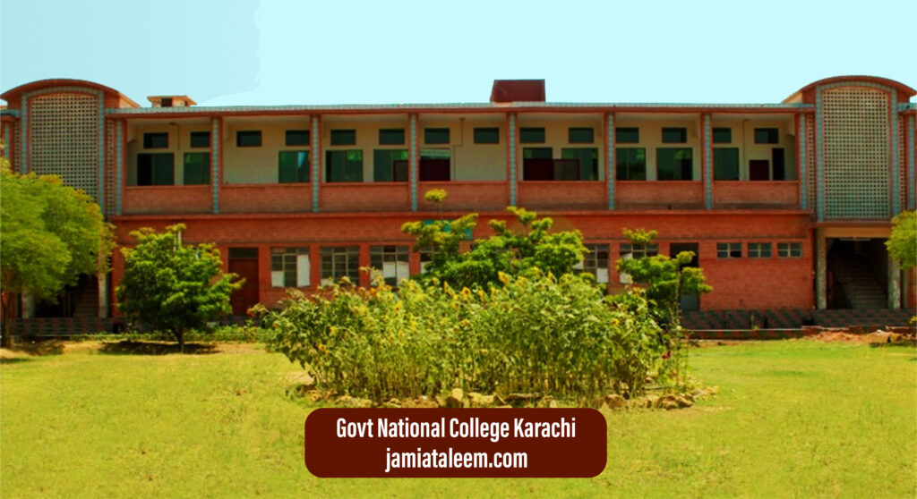 Govt National College Karachi