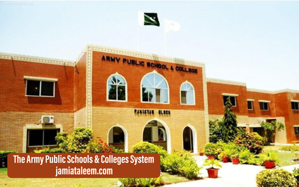 army public school and colleges