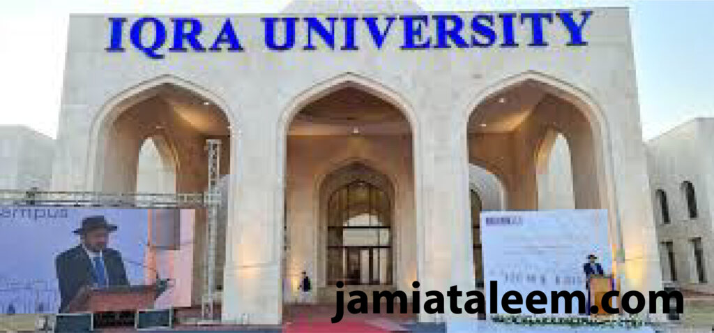 IQRA university