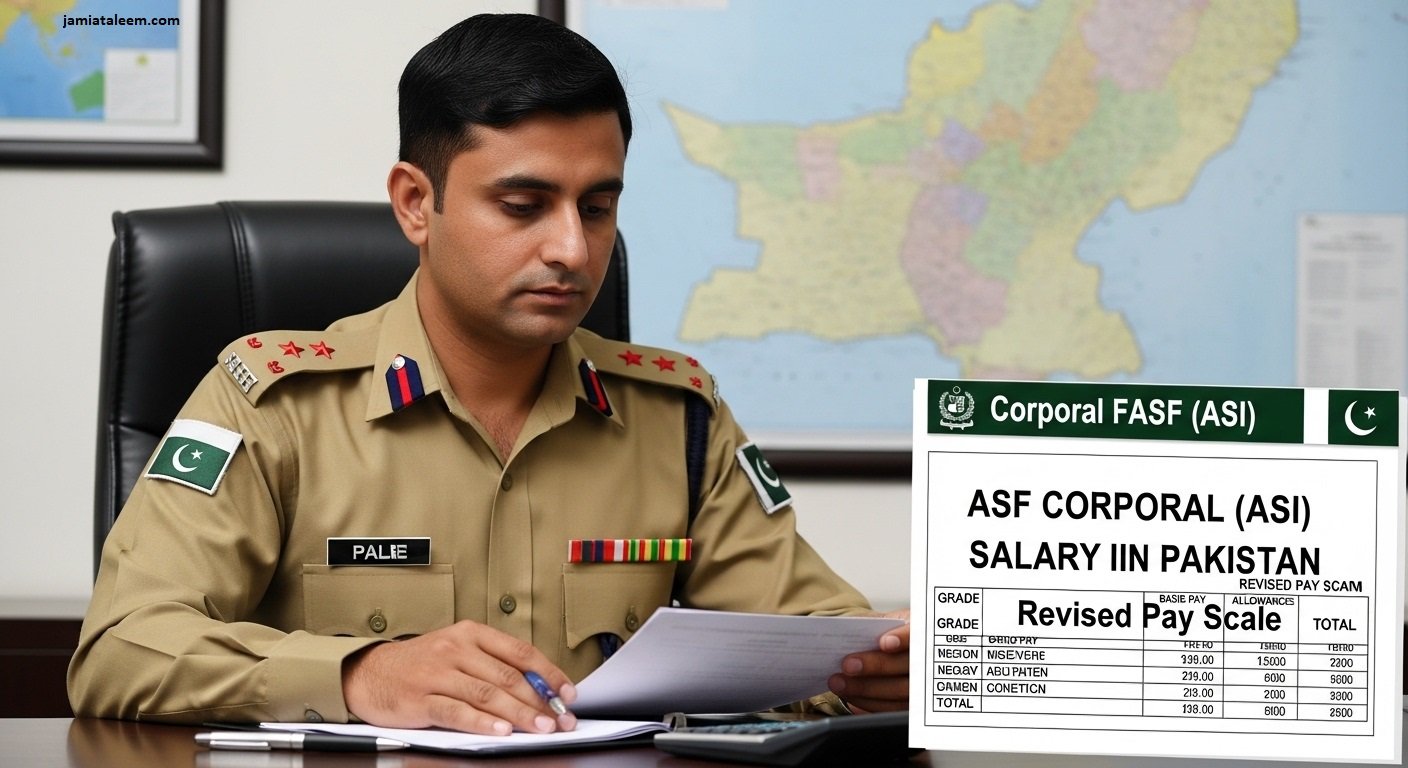 ASF Corporal (ASI) Salary in Pakistan with basic pay scale