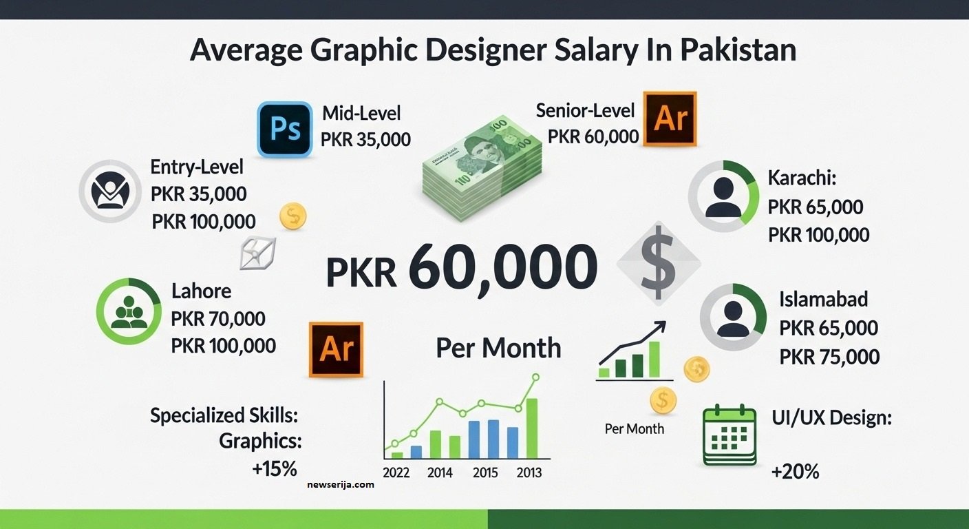 Average Graphic Designer Salary In Pakistan