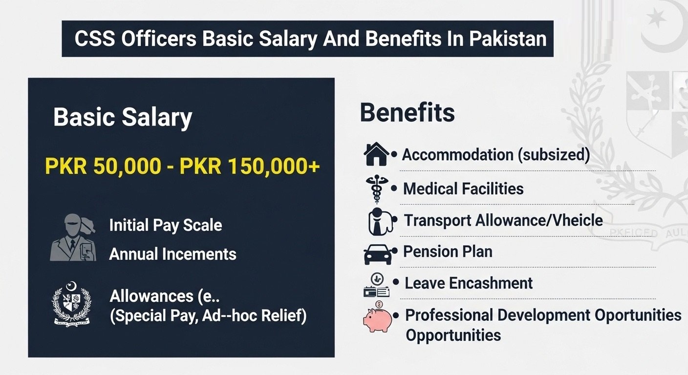 CSS Officers Basic Salary