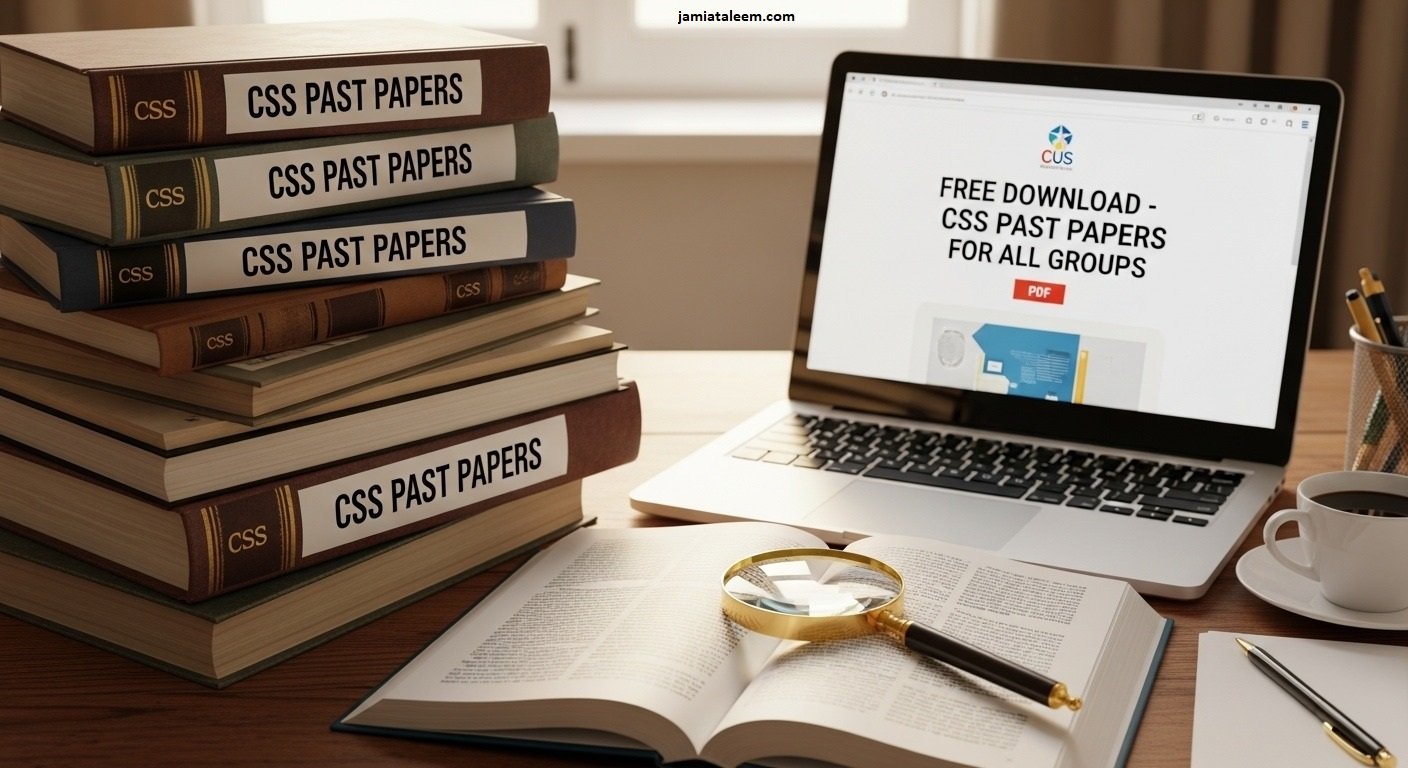 CSS Past Papers For All Groups Free PDF Download