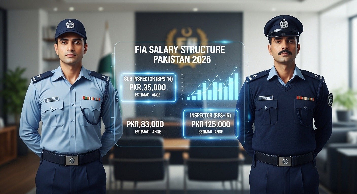 FIA Sub Inspector and Inspector (BPS-14) Salary In Pakistan