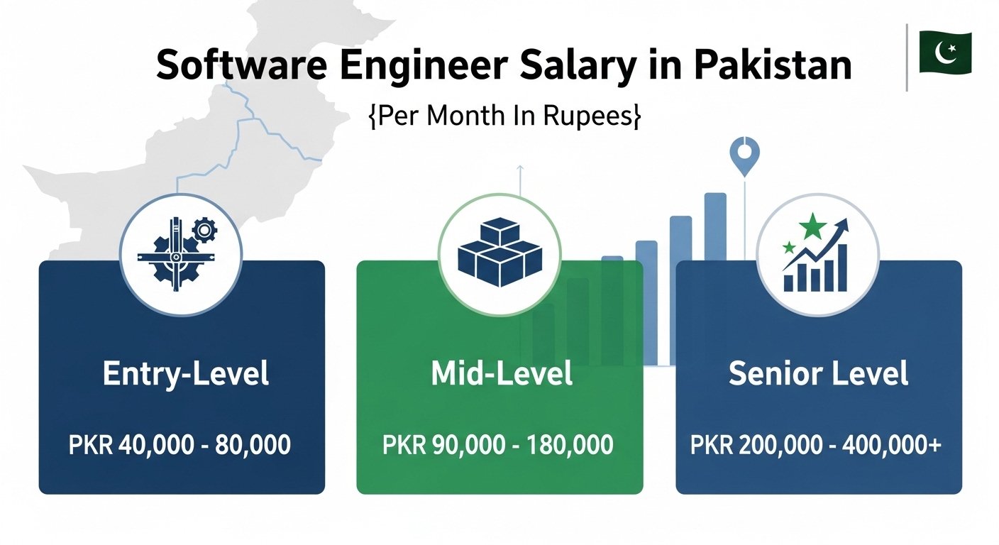 Software Engineer Salary in Pakistan with basic pay scale