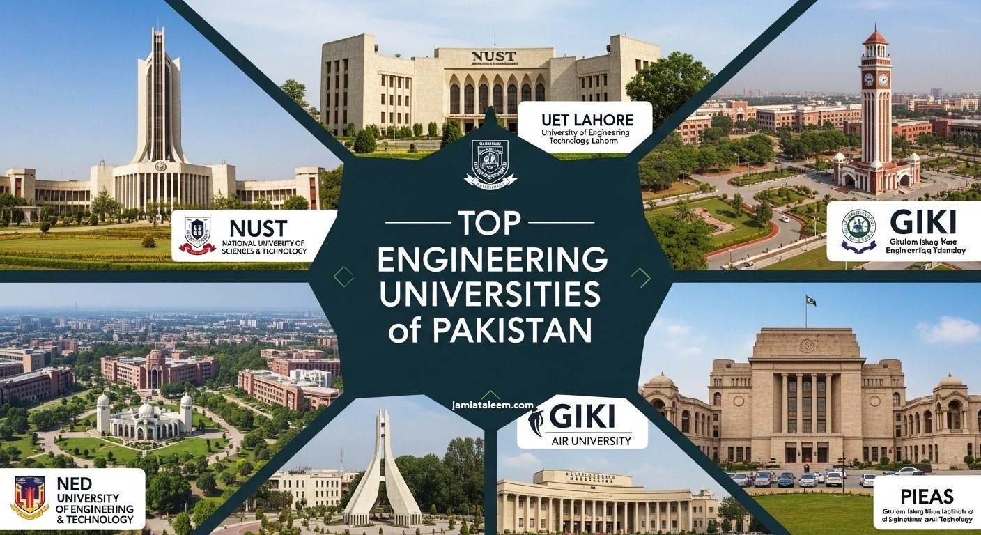 Top 17 Engineering Universities of Pakistan