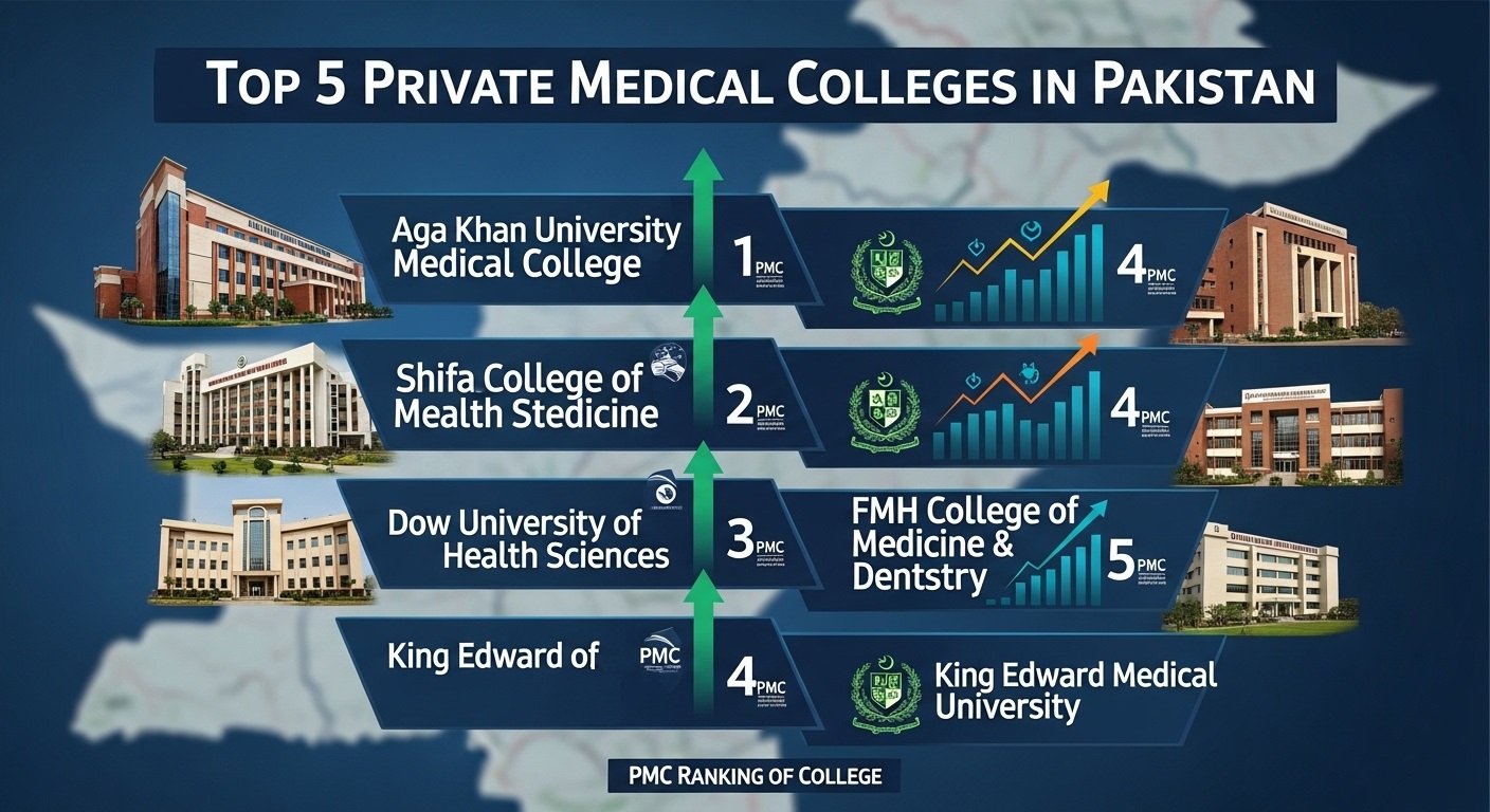 Top 5 Private Medical Colleges in Pakistan